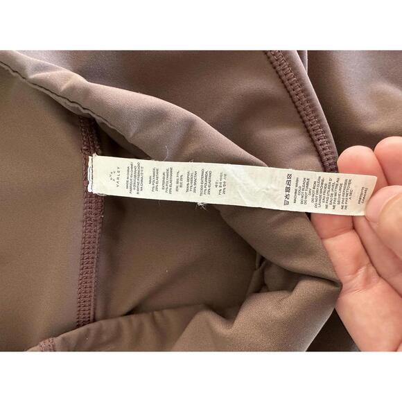 Varley Hughes Laser Cut High Rise Leggings in Braken Brown Women’s size Small - Picture 7 of 14